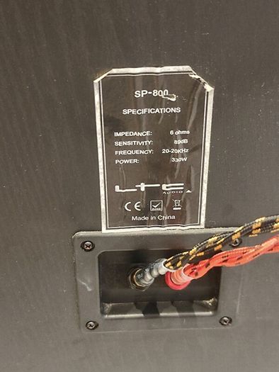 LTC SP 800 4-Way Acoustic Loudspeakers