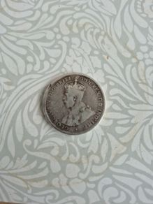 1925 one florin two shillings coin