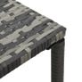 Sun Loungers with Table Poly Rattan Anthracite Image 9