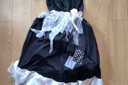 Maid Which costume woman's black white dress XL Halloween