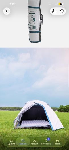 camping tent set