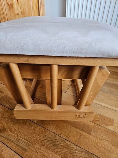 nursing chair and footrest
