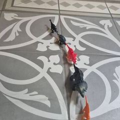 Herd of Toy Dinosaurs