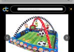 Little sports play mat