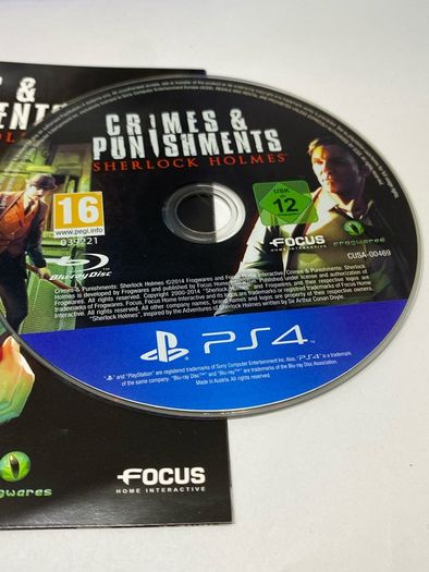 Crimes & Punishments Sherlock Holmes PS4