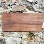 Vintage African Hand-Carved Wood Wall Relief Panel (29x64 cm Image 7