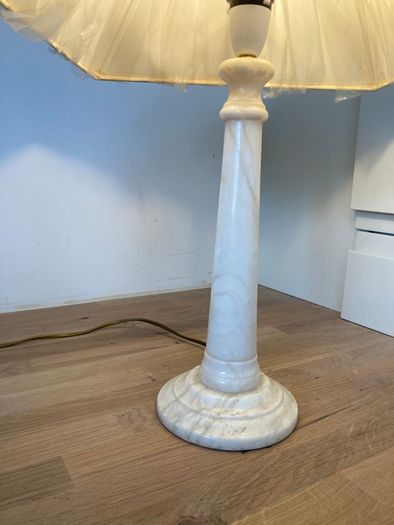 Vintage Table Lamp - Alabaster