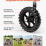 Wheelchair for Back Legs, Adjustable 2 Wheels Pet Wheelchair Image 5