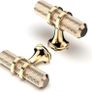 Pack of 10 Cabinet Knobs Pulls Handles, Drawer Pulls Door Handles, Furniture Cupboard Drawer Cupboard Dresser Knobs for Kitchen Dresser Drawer Bathroom,Gold  Oxidized Bright Gold Image 3