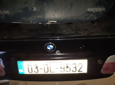 boot lid bmw e46 3 series with spoiler