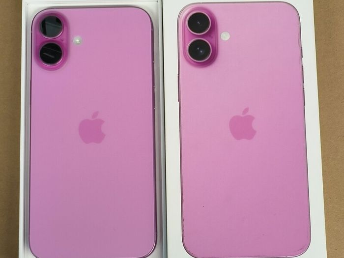 Apple iPhone 16 PLUS 128GB Factory Unlocked Pink Grade A Little Use (Its Original Battery: 100%)