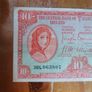 1949 Ireland Ten Shillings Banknote Image 2