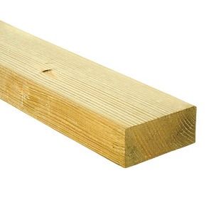 4 x 2 Rough White Deal 4.8m