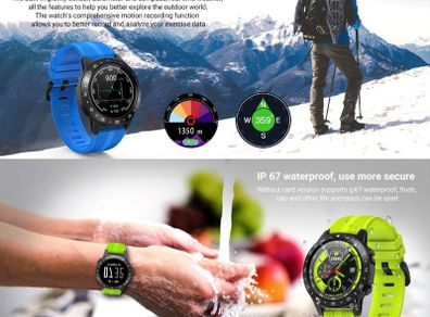 Brand New Smart Sports Watch with All In 1 Monitor.