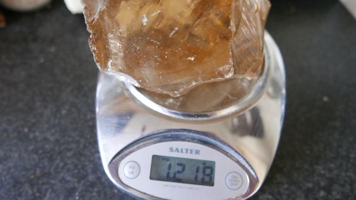 Natural Golden Andara Crystal 5,103 kg