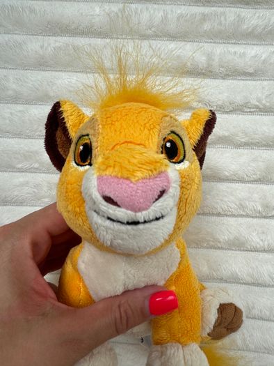 Disney Store Lion King Young Simba Plush approx. 7 Inch Used Please see pictures