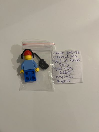 Lego City Airport Cargo Worker