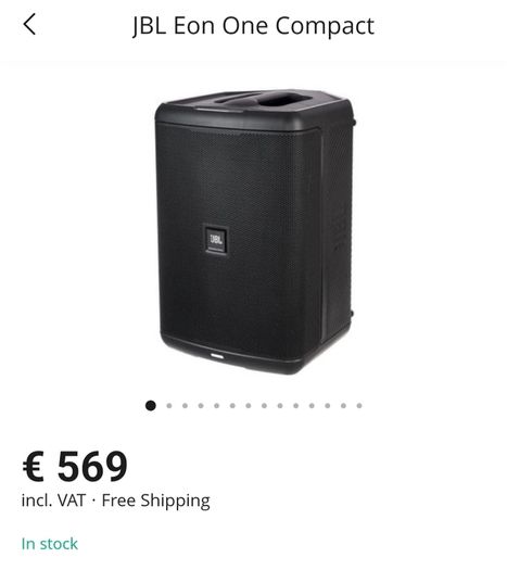 JBL Eon One Compact