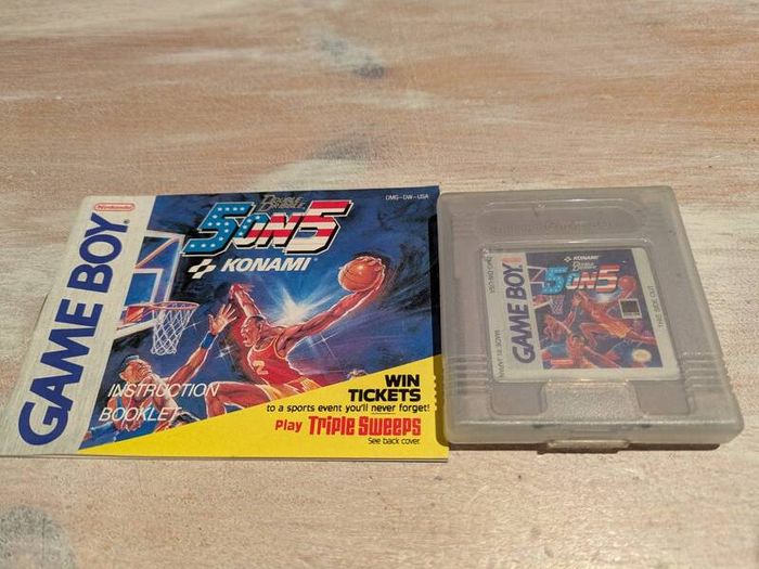 double dribble 5 on 5 game boy game