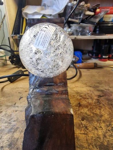 handmade lamp