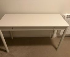 IKEA TONSTAD desk in off-white 120x47x75
