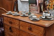 Vintage Japanese Porcelain Tea Set - 21 Pieces