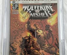Wolverine Punisher Issue 1 CBCS / CGC 9.8  Certified Graded Comic Framed  DC Marvel Knights