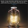 25CM USB Charging Vintage Camping Lantern Light Image 3