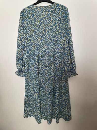 Rowan Avenue Dress size 14 / 16 blue floral mix -  New