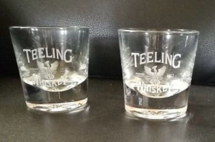 teeling Irish Whiskey Glasses set 2