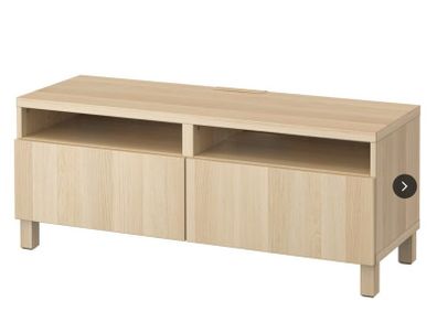 Ikea Besta TV Bench with 2 Drawers
