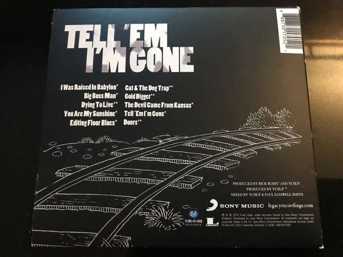 yusuf - tell 'em i'm gone    CD