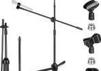 Tripod Boom Sheet Microphone Stand Universal Metal Gooseneck Mic Stand, for Performance Singing Speech Wedding Stage and Outdoor (FREE POSTAGE)