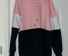 Black White and Pink Jumper size large