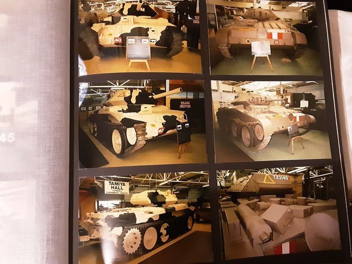 photo album of over 150 militaria vehicle's