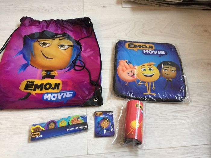 Brand New  Emoji Movie Tablet Case and accessories