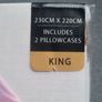 BNWT Christmas Sleepdown Pearly Unicorn King Duvet Set Image 3