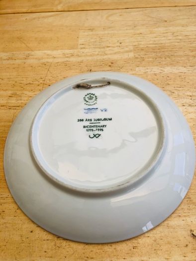 Royal Copenhagen Bincentenary Wall Hanging Plate