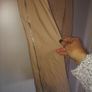 Cream And Camel Dress Image 4