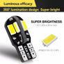 T10 Led Car Interior Bulb w5w Canbus Error Free t10 led White 5730 8SMD LED Car Side Wedge Light White Lamp Bulb Image 2