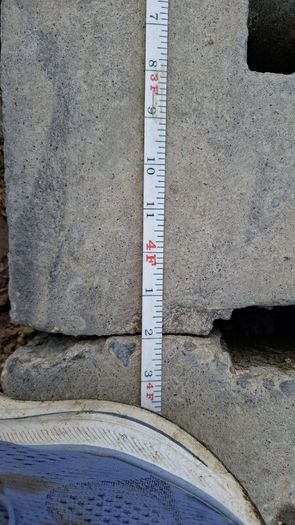 Concrete slats