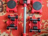 Heavy Duty Furniture Lifter Transport Tool Furniture Mover set 4 Move Roller 1 Wheel Bar for Lifting Moving Furniture Helper
