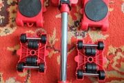 Heavy Duty Furniture Lifter Transport Tool Furniture Mover set 4 Move Roller 1 Wheel Bar for Lifting Moving Furniture Helper