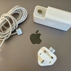Apple 140 watt power adapter plug and USB-C to MagSafe 3