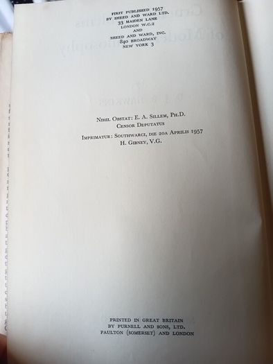 Crucial Problems of Modern Philosophy, 1957