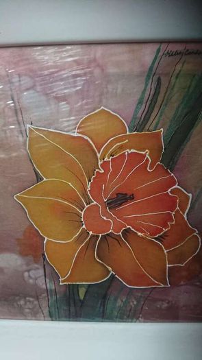 Silk paint