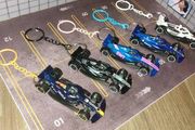 Hotwheels Formula 1 Custom Key Chains