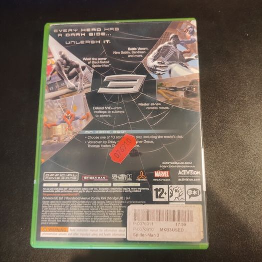 Spiderman 3 (Xbox 360)