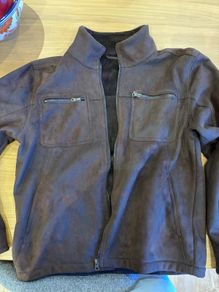 brown jacket