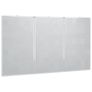 Magnetic Whiteboard Foldable 150x80x1.7 cm Aluminium Image 3